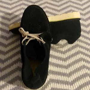 Black Clarks Original Boots